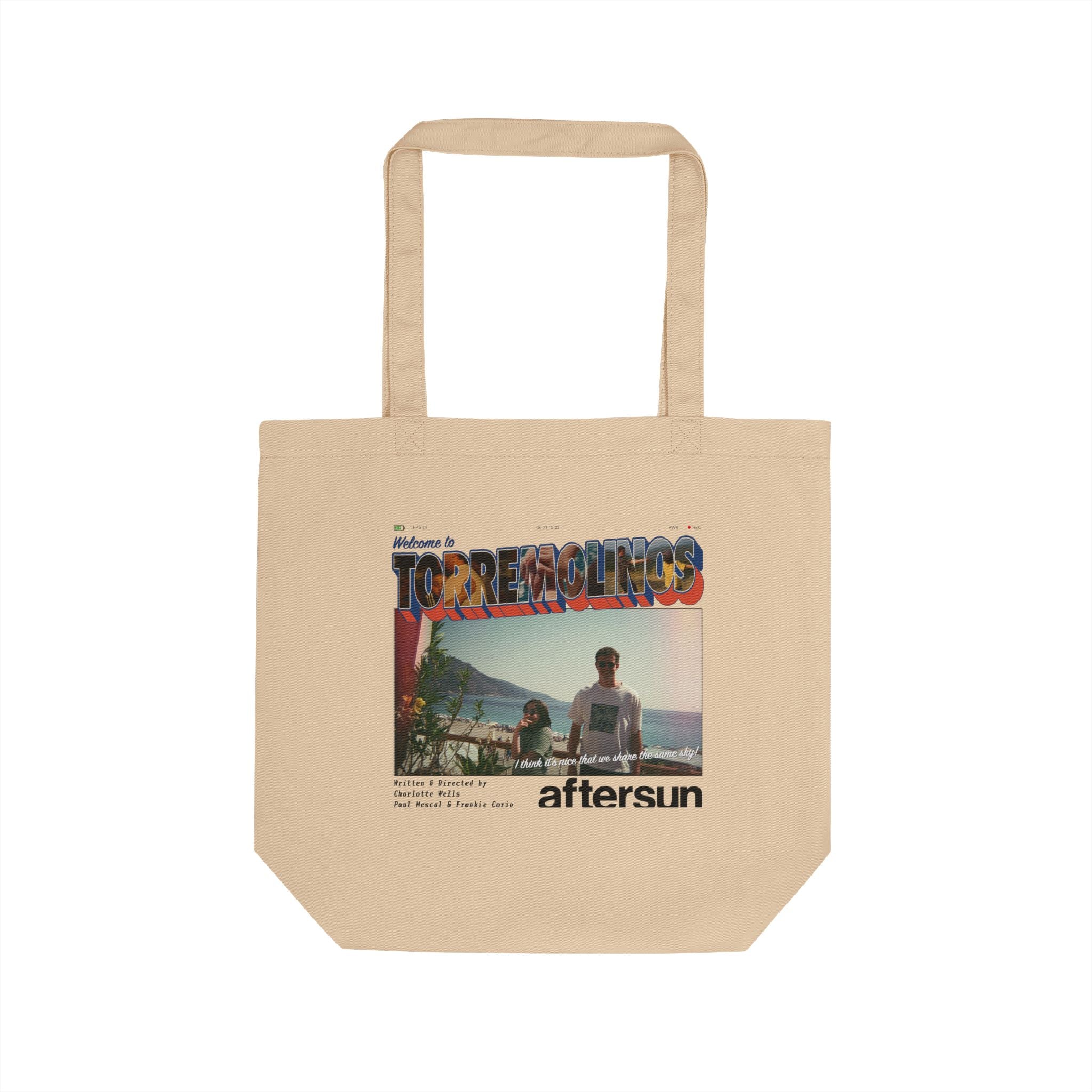 Aftersun Holiday Postcard Eco Tote Bag