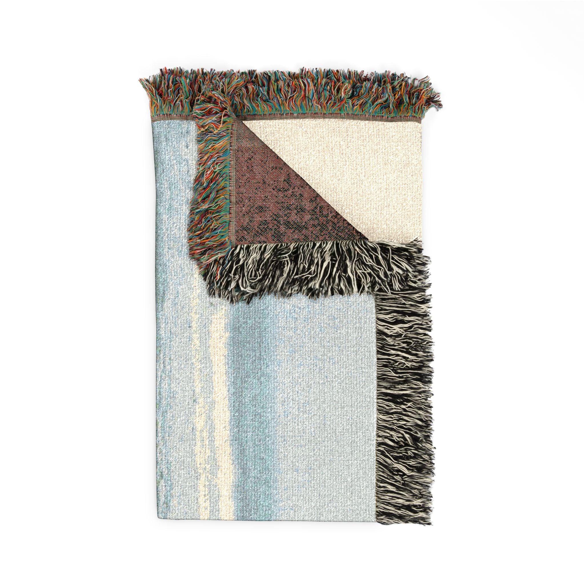 "Meet me at Montauk" Woven Blanket